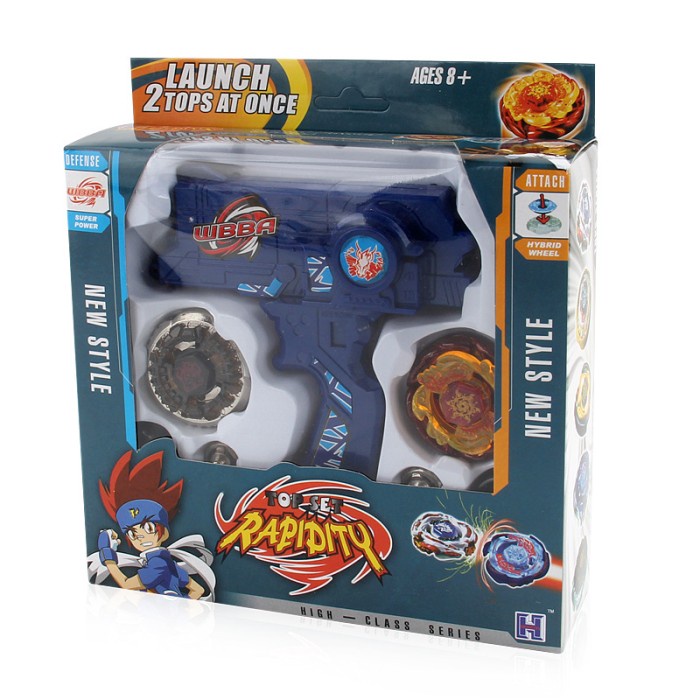 Gasing Beyblade Metal Fight 2 in 1 Paket Gasing Metalfight