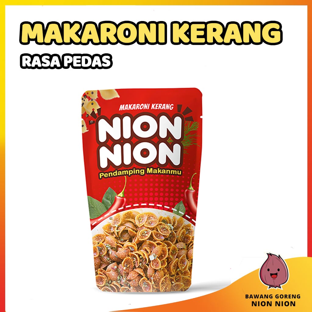 

Makaroni Kerang Pedas, Makaroni Bantet, Makaroni Bentuk Kerang Pedas Gurih Renyah