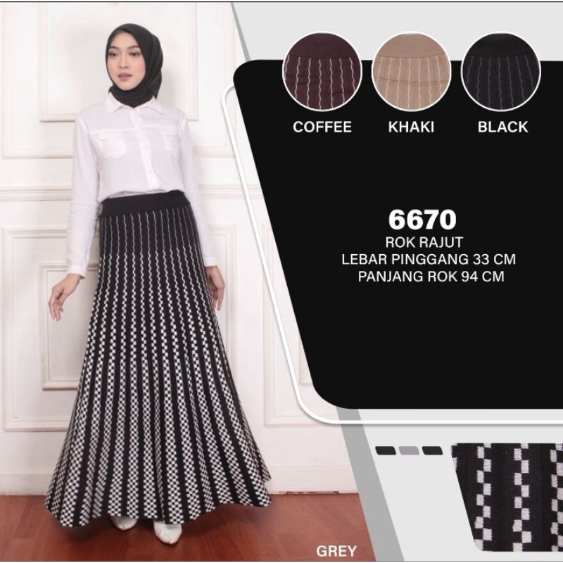 Rok rajut mayung premium import 6670