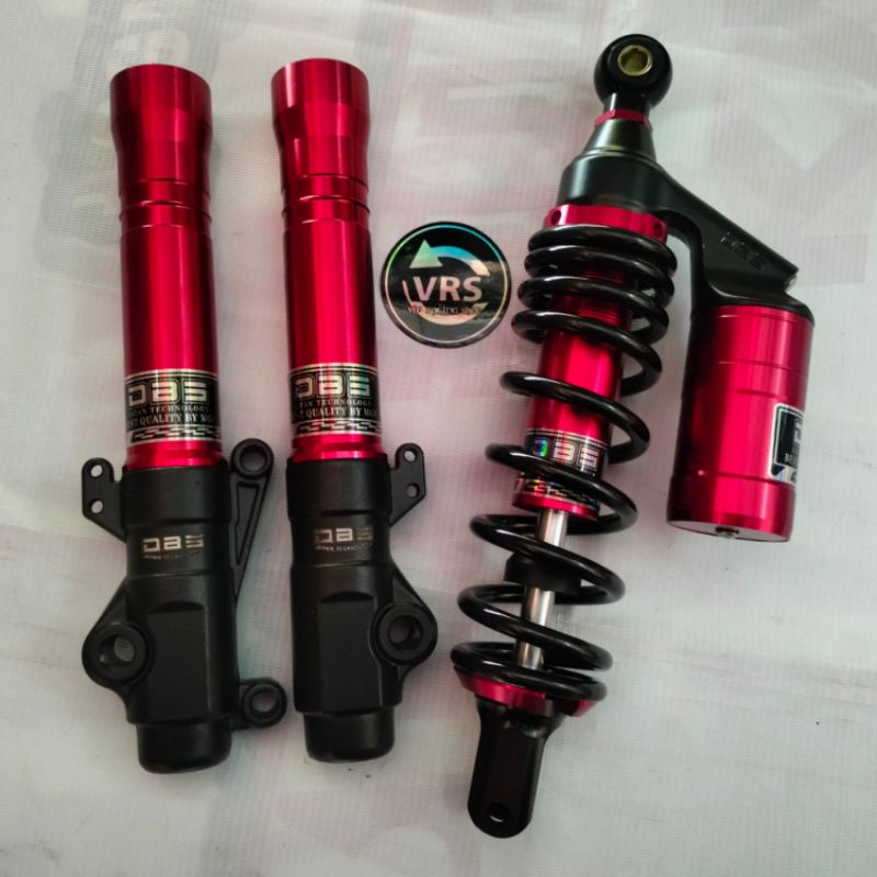 PAKET SHOCK DEPAN BELAKANG MOTOR MIO BEAT SCOOPY VARIO 110 VARIO125 VARIO 150 MIOJ MIOM3 SOUL GT