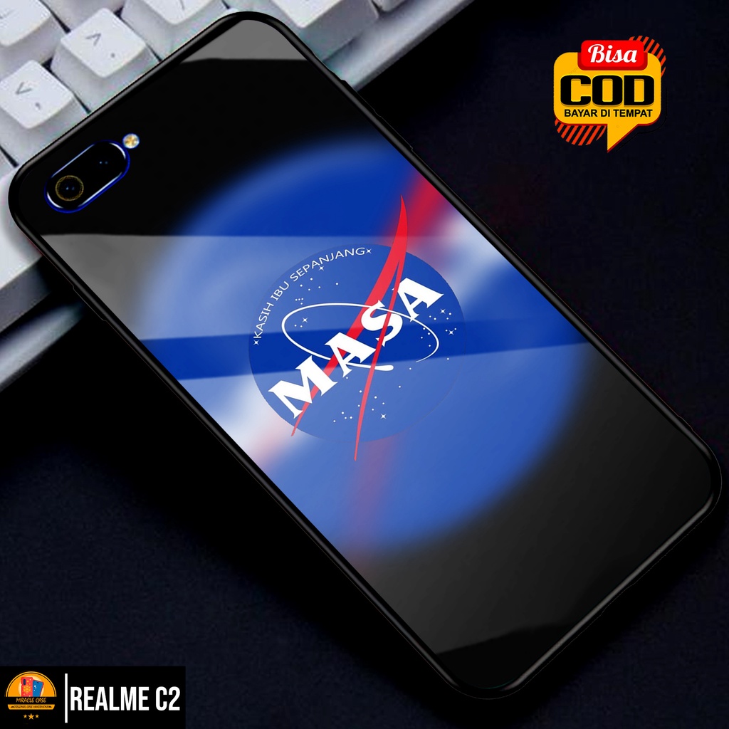 Case REALME C2 - Casing REALME C2 Terbaru 2022 MIRACLE CASE [ plesetan ] Silikon REALME C2 -  Case H