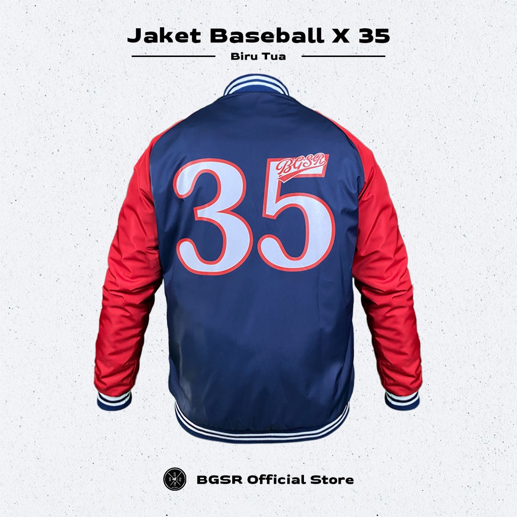 Jaket Baseball Varsity Jacket Boomber Parasut Windbreaker Raglan BGSR