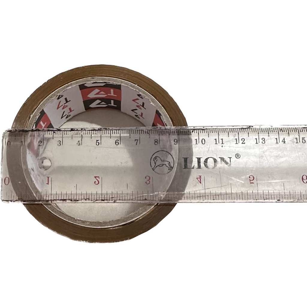 (GS8)Lakban Bening Coklat 72Yard X 45Mm /Lakban Packing