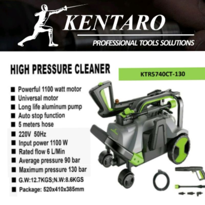 jet cleaner + cuci salju KTR-5730CT-130 kentaro Japan quality