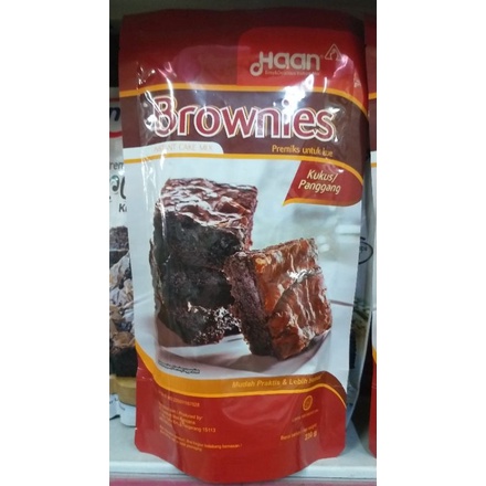 

KZ - haan brownies kukus / panggang 230g