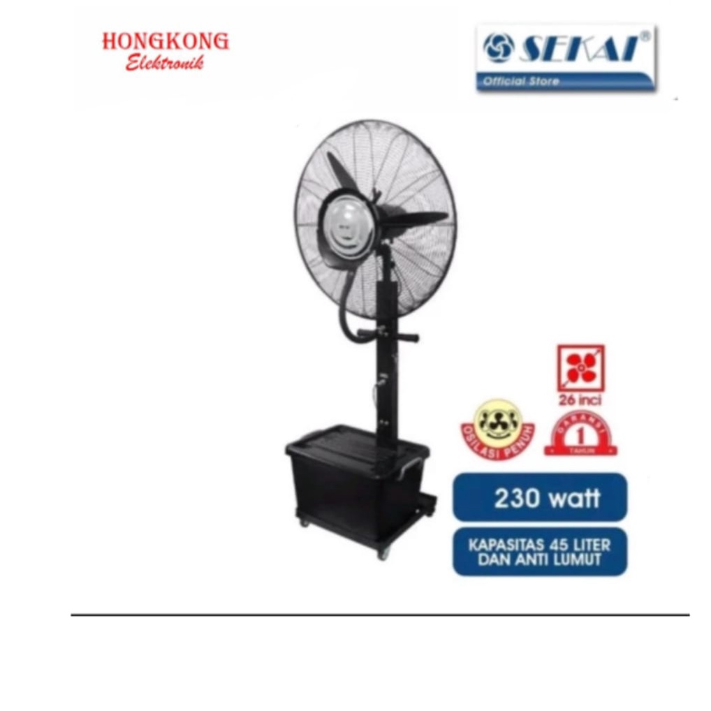 Sekai Misty Fan 26 Inch Ist 2676 - Kipas Embun