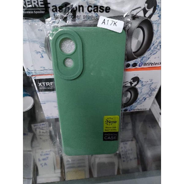 Softcase Oppo A17K Silikon Casing Case Macaron Pelindung Pro Camera