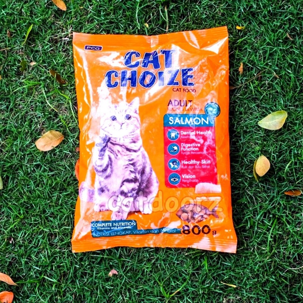 Makanan Kucing kering CAT CHOIZE Bungkus Adult 400gram FEFARM