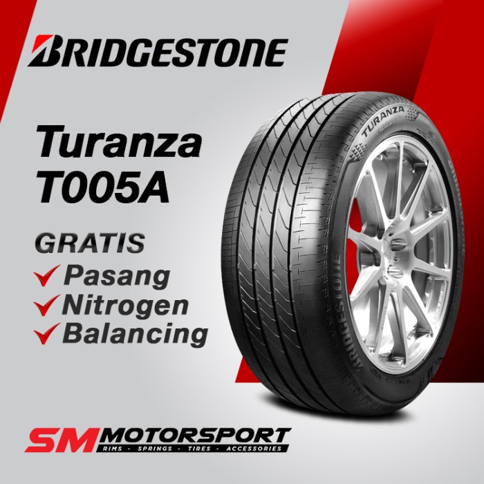 [PROMO] Ban Mobil Bridgestone Turanza T005A 215/60 R16 16 95V