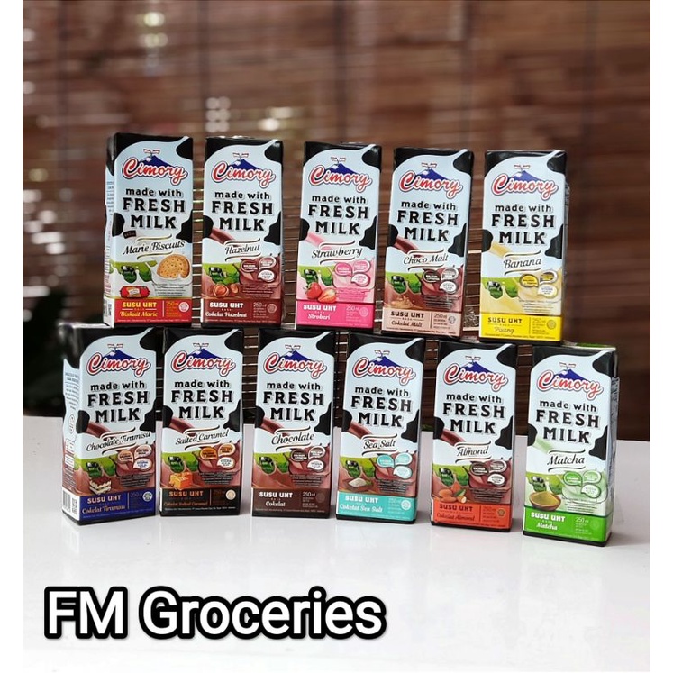 

Susu Cimory uht 250ml Dus isi 24 varian rasa