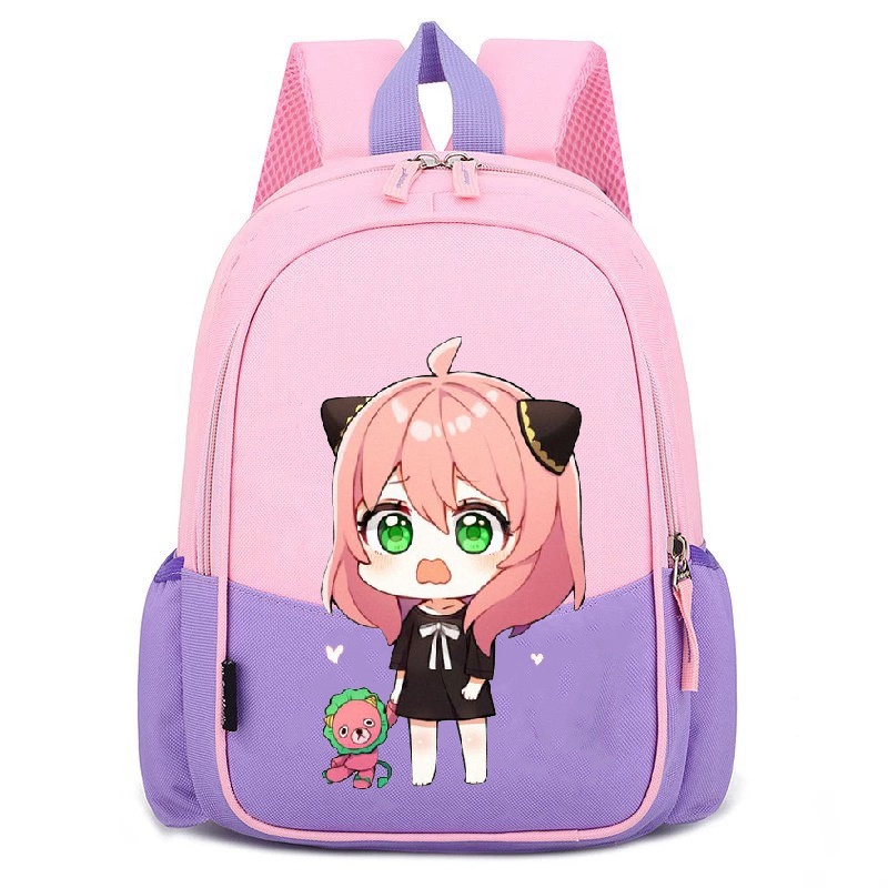 SLV BAGS - Tas Anak Perempuan Wanita Anya Sekolah TK SD Terbaru Karakter Kartun Jepang Ngaji Gendong Fashion ank2 Kekinian 2022 COD Murah