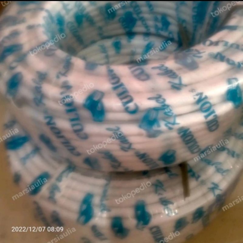 Kabel NYM 2x1.5 Culion per meter kabel isi 2 biasa SNI 2x1,5
