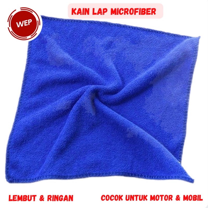 Kain Lap Microfiber Serbaguna Untuk Motor dan Mobil