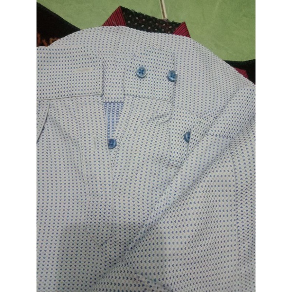 preloved kemeja lengan panjang branded stanley adam slim fit