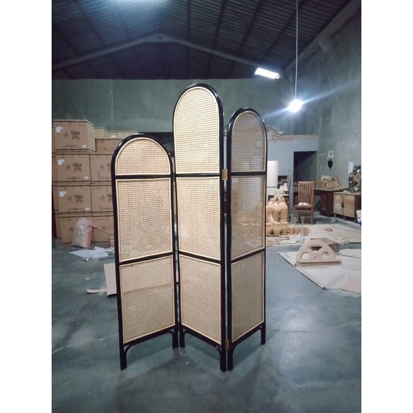 sketsel rotan webbing/pembatas rotan/divider rotan/pembatas ruangan rotan