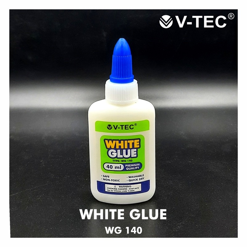 

V TEC White Glue WG 140 40ml / Lem putih serbaguna