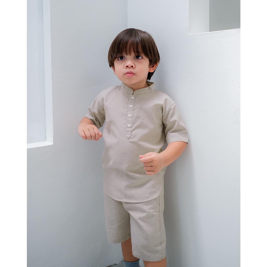 HUNTER SET | Baju Setelan Anak Laki-laki | Baju Anak | Setelan Katun Anak | Baju Setelan Pendek