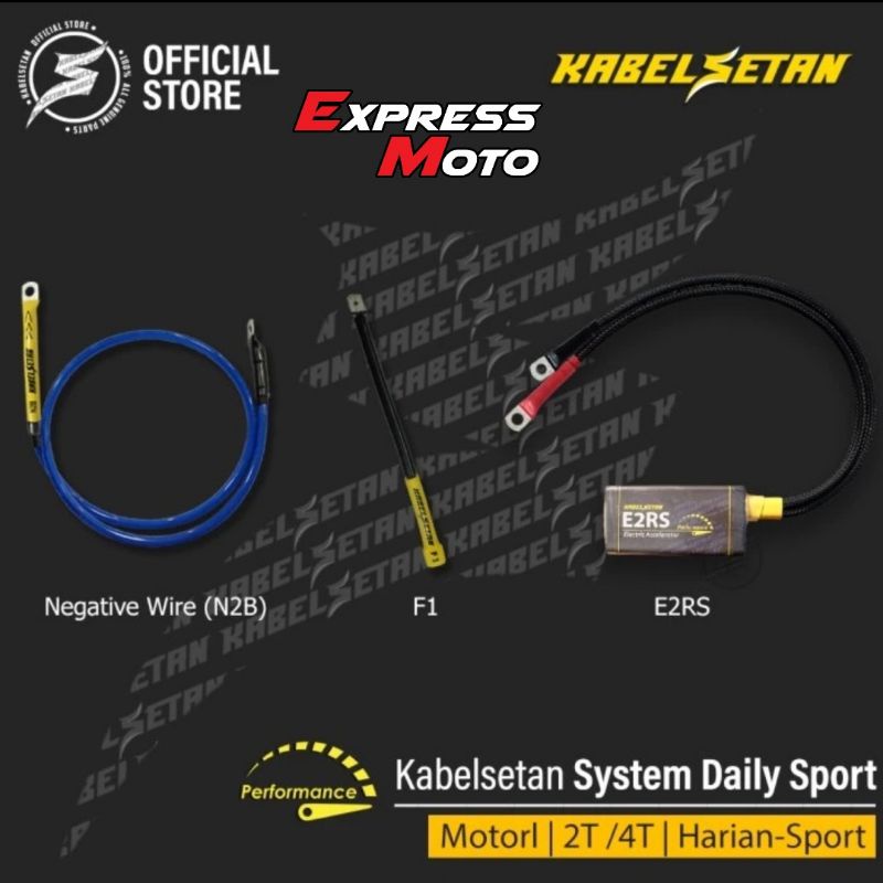 Kabel setan Daily Sport package - kabelsetan sport umum 2tak 4tak - karbu injeksi - ninja r ninja rr