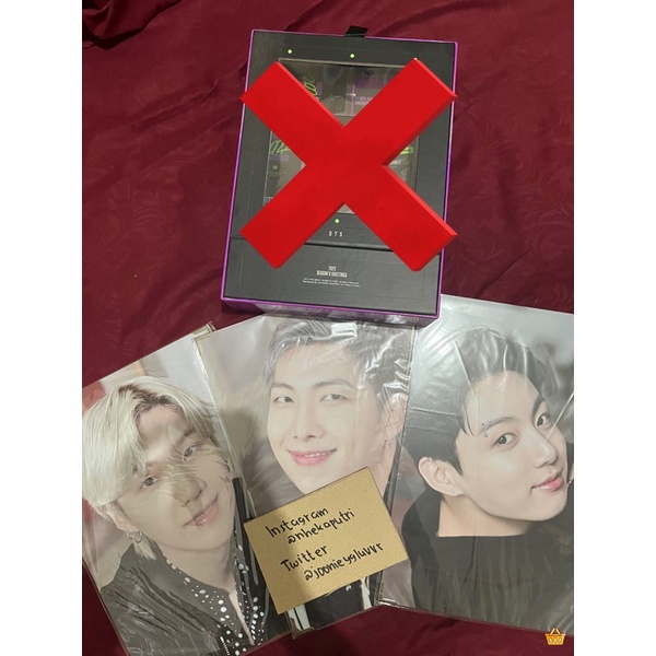 BTS PREMIUM PHOTO PERMISSION TO DANCE JK RM SUGA