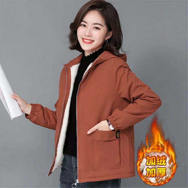 JAKET BULU WANITA / CEWE PEREMPUAN PUNY STAYLE MUSIM DINGIN