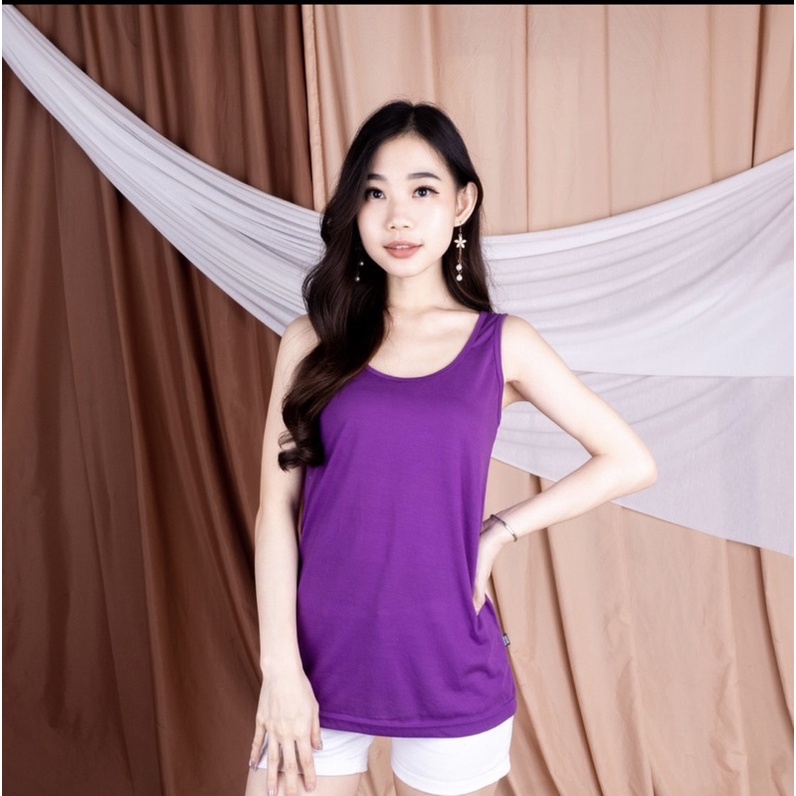 (TERMURAH) Tanktop premium perempuan wanita EXXEN ESSEN/ tanktop tali lebar / tanktop tali kecil / singlet wanita