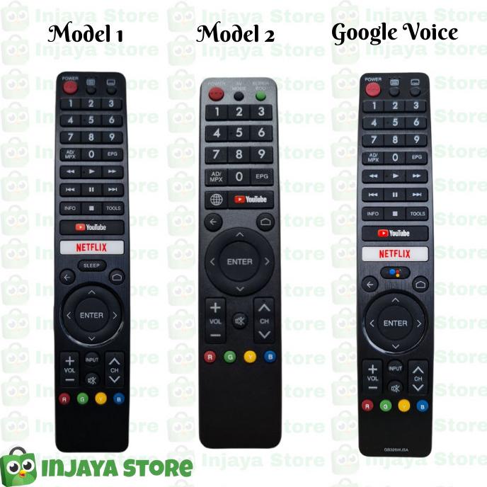 Remote TV Sharp Android TV Grade Ori rahm02