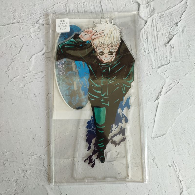jump shop limited mega acrylic stand gojo satoru jujutsu kaisen
