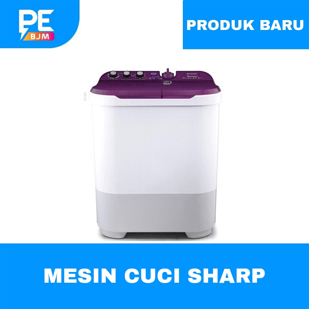 MESIN CUCI SHARP 10 KG DOLPHINWAVE SERIES ES-T1090-BK/PK/VK