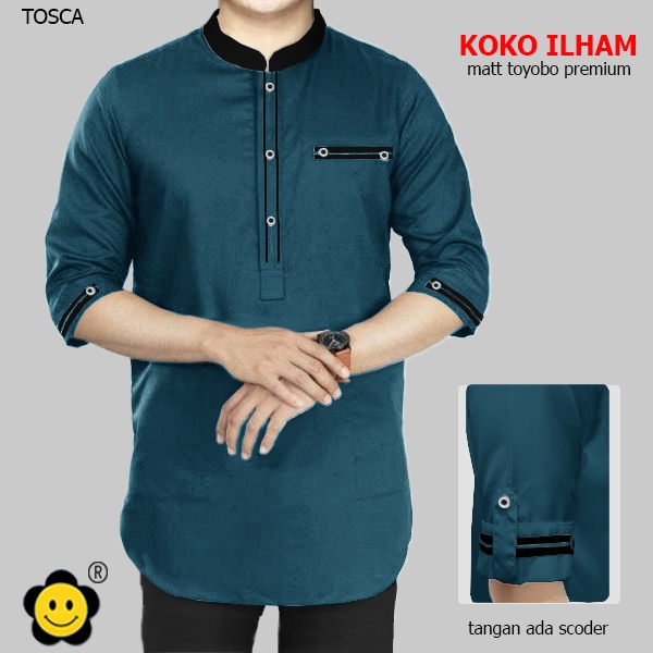 CTN Baju muslim koko ILHAM model terbaru best seller