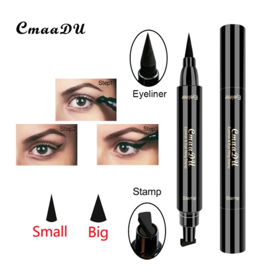 Eyeliner CM*AADU 2 IN 1 WATERPROOF STAMP