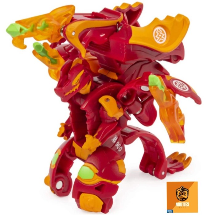 Bakugan Armored Alliance Dragonoid Ultra + Baku Gear Takara Tomy Ori