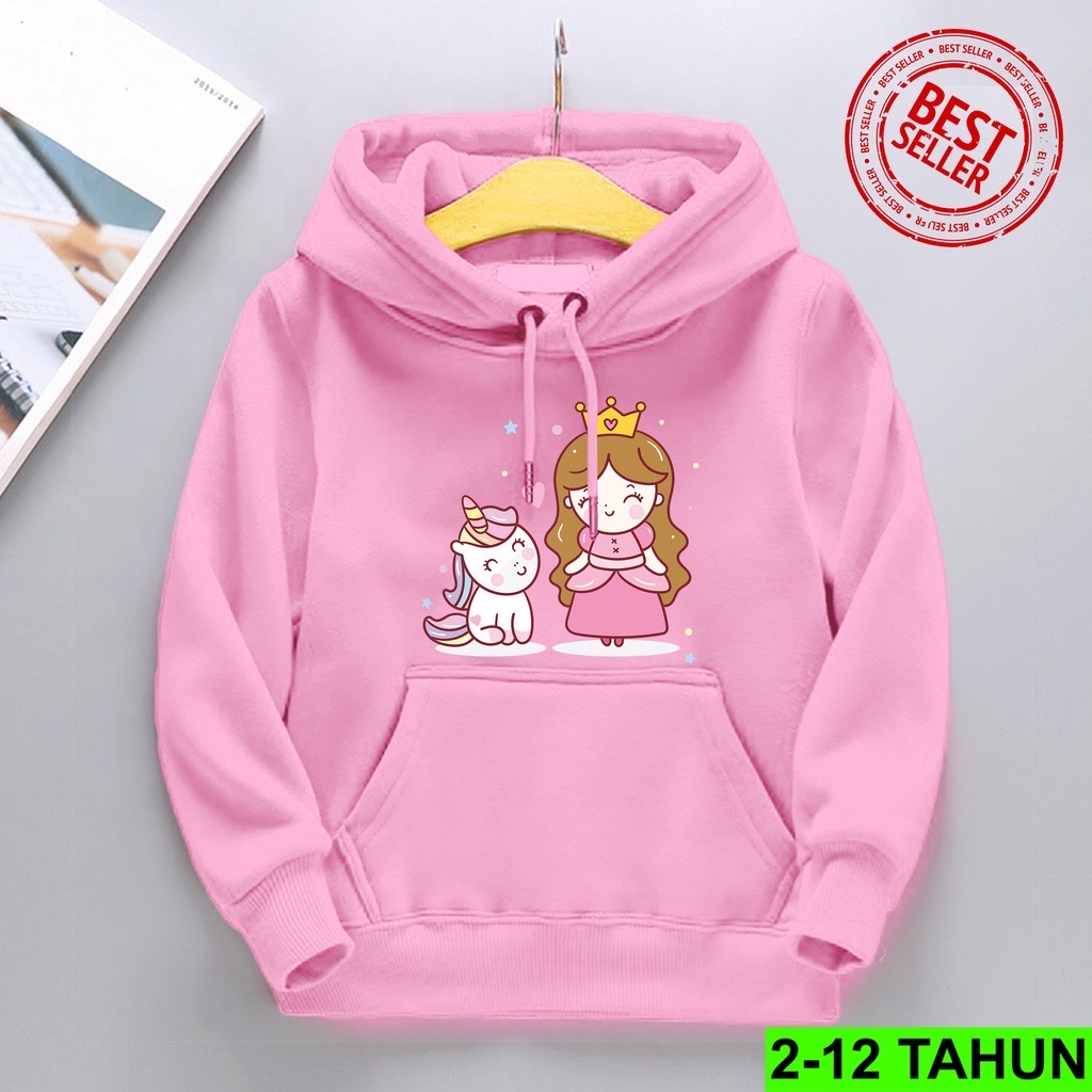 Jumper Hoodie Anak  FRINCES UNIC II Jaket Hoodie Anak Viral Bahan Fleece Sz M - XL ( Laki Laki &amp; Peremepuan )