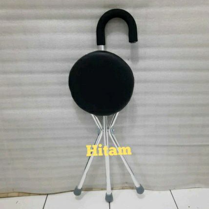 tongkat duduk lipat kursi sholat empuk pakai busa