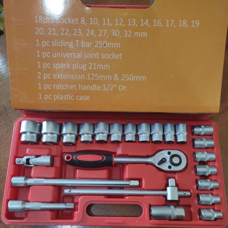 sock set MEIJER 8-32 (25pc) /mata sock set 8-32/ socket set 25pc meijer CHROME VANADIUM