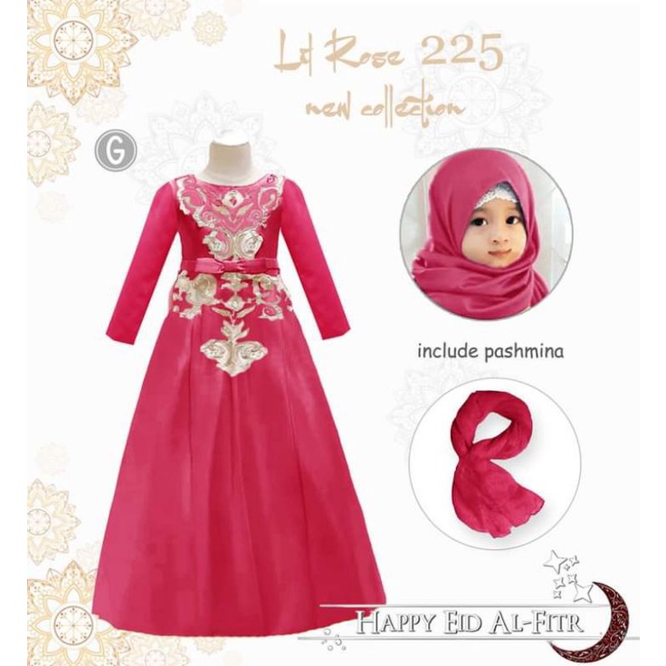 GAMIS ANAK BORDIR / GAMIS INDIA / GAMIS ANAK LEBARAN / GAMIS ANAK MURAH