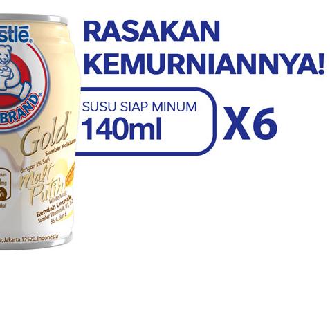 

❈ BEAR BRAND Susu Kaleng Gold White Malt Susu Steril ml ♚