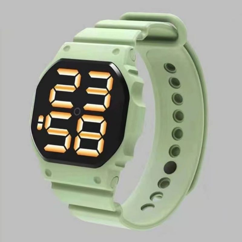 Terviral Jam Tangan Led Men Women Kasual Cantik Terlaris Bisa COD Free Box