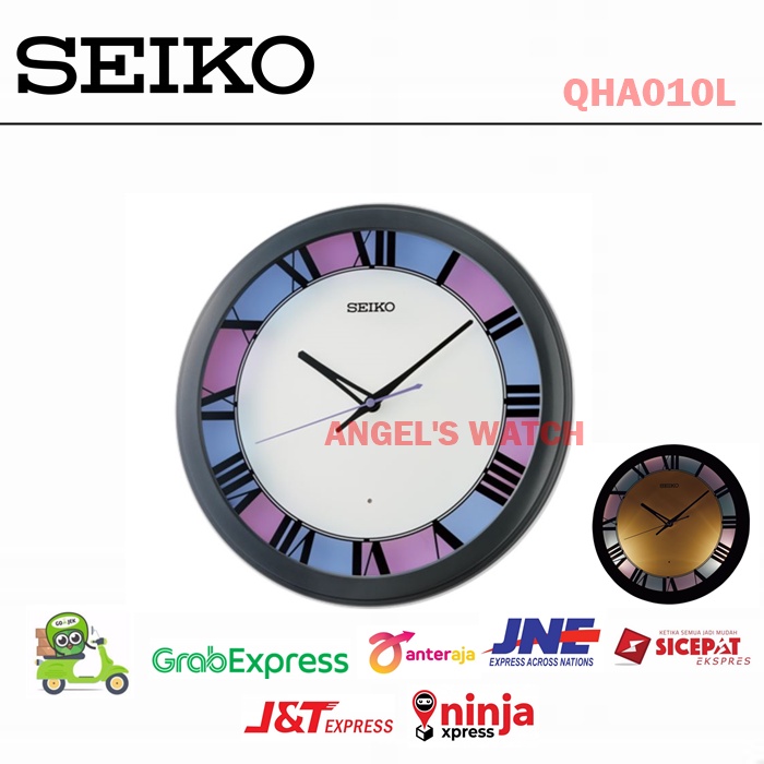 JAM DINDING SEIKO QHA010 AUTO CONSTANT LIGHT NEW MODEL JAPAN ORIGINAL