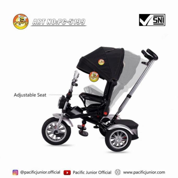 Sepeda Stroller Roda 3 Pacific 5199