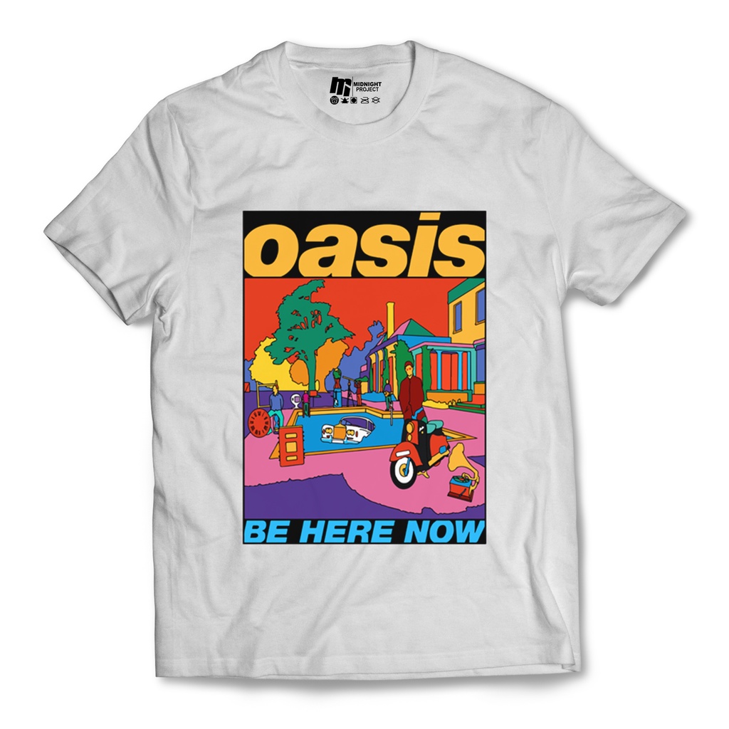 T-shirt OASIS - BE HERE NOW