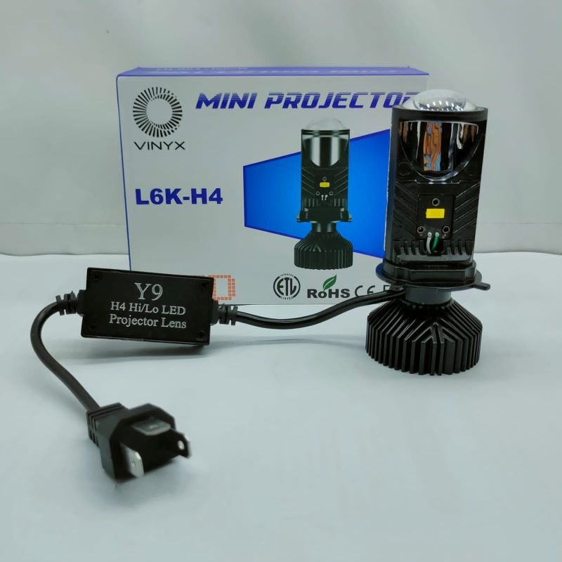 Lampu LED Projector Mini H4 Vinyx L6K
