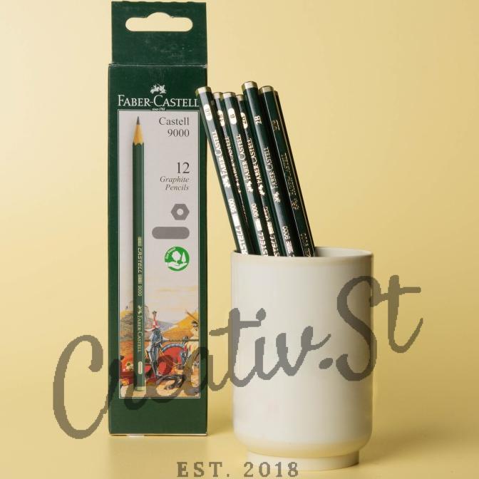 

(16 PCS) Pensil Komputer Faber Castell Komplit 6H - 8B SALE
