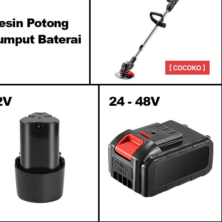 Jual Era Ironhoof Mesin Potong Rumput V V V V Lawn Mower Li Ion Batteries Shopee