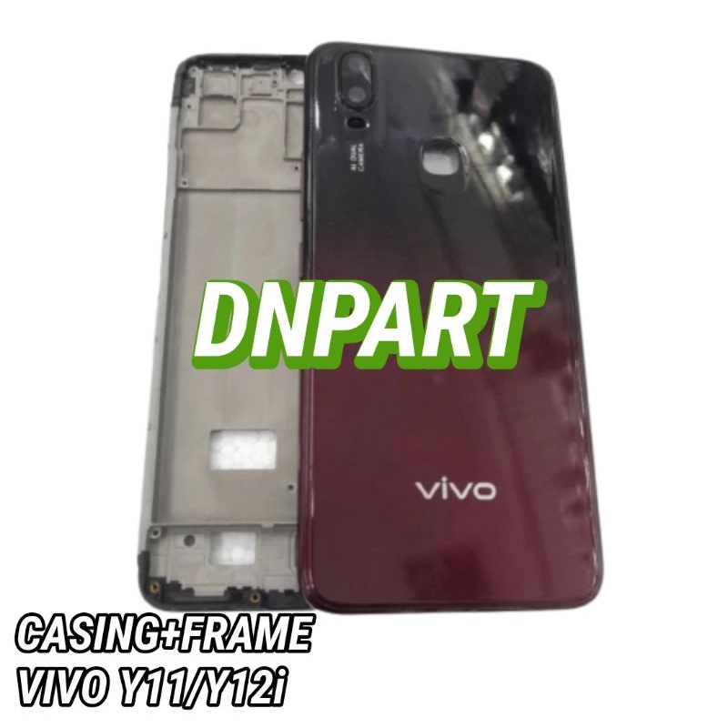 Casing Backdor+Bazel+Frame housing fulset VIVO Y11 / Y12i ORIGINAL