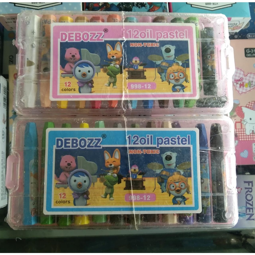 

Crayon Debozz isi 12 / Crayon 12 Warna/ Crayon Debozz/Krayon Pastel 12 Warna