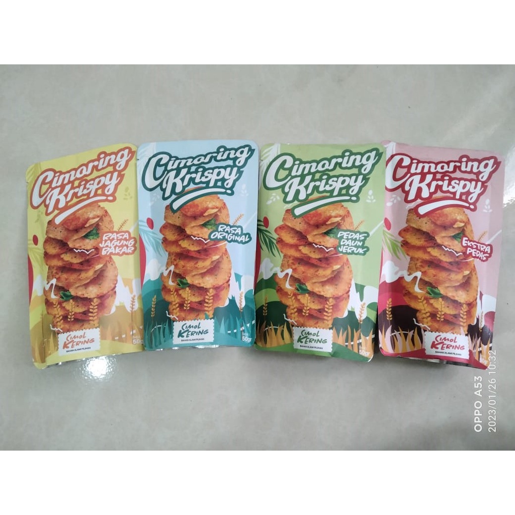 

CIMORING KRISPY ( CIMOL GORENG KRISPY ) VARIAN RASA