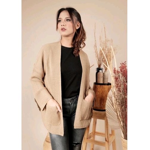 Cardigan Rajut Wanita Loocy Premium [ TEBAL ]