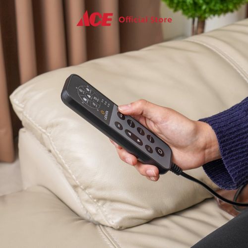 Ace Lexata Bantalan Kursi Pijat Shiatsu 3D 02 - Hitam/Cokelat Massage Seat Cushion Alat Pijat Duduk Punggung Electric Massager Alat Kesehatan-7