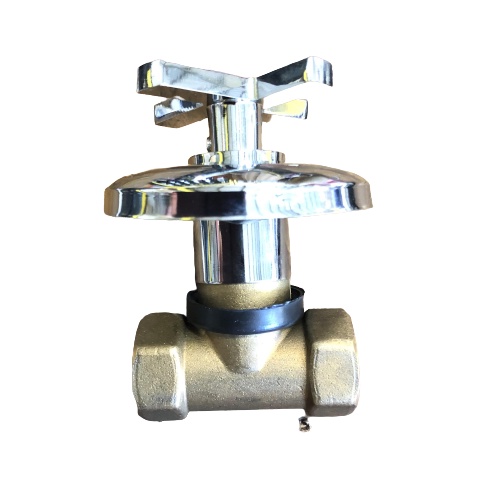 STOP KERAN TANAM KUNINGAN 1/2 INCH / STOP KRAN TANAM SHOWER