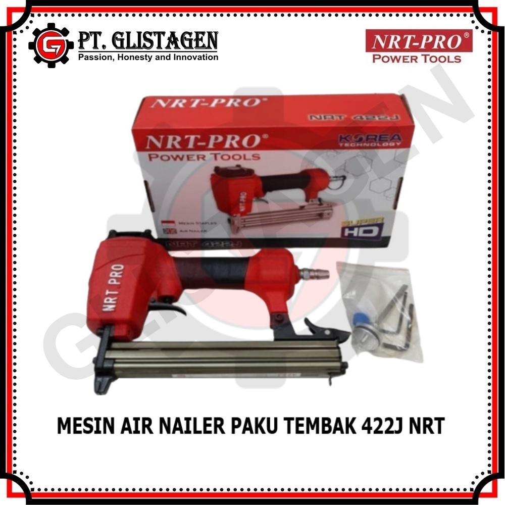 Jual Nrt Pro J Mesin Paku Tembak U Stapler Air Nailer Staples Gun